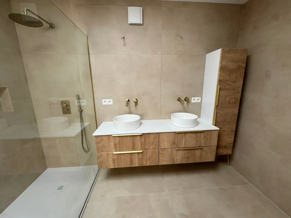 Salle de bain rénovée
